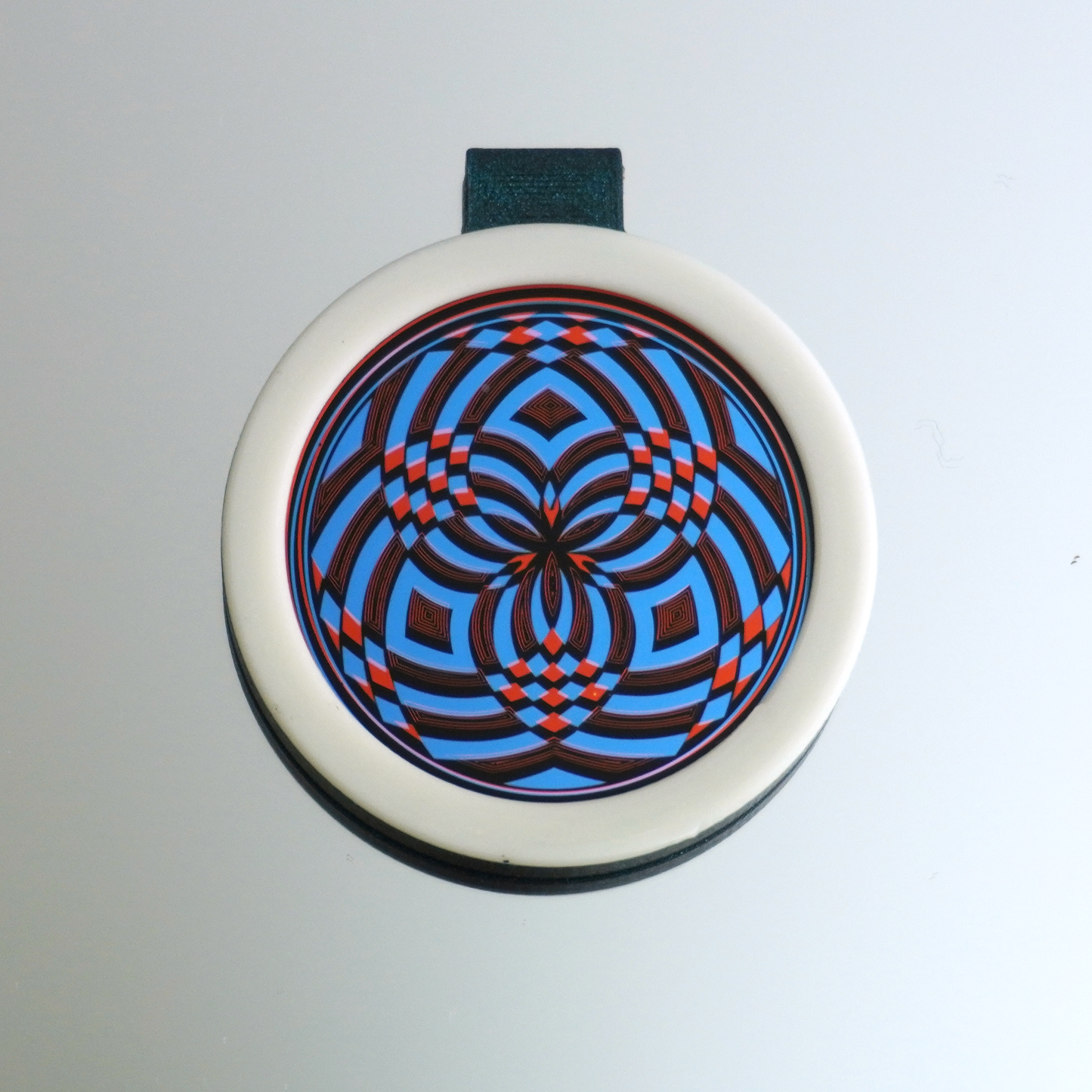 Red over Purple Fillacello pendant V2