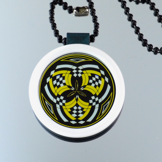 Gold over Silver Fillacello pendant V3