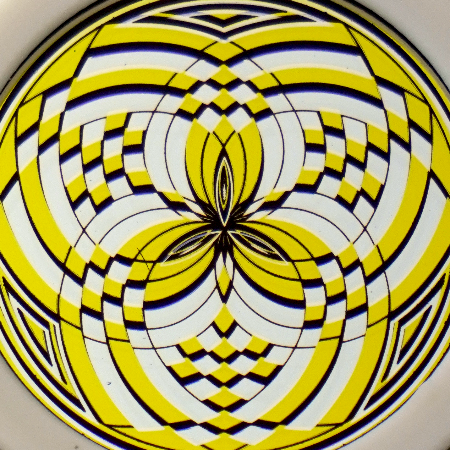 Gold over Silver Reticello pendant V1